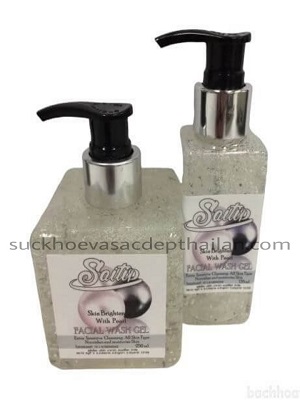 Sữa Rửa Mặt Ngọc Trai Saitip 24k ThaiLan – Lọ 135 ml
